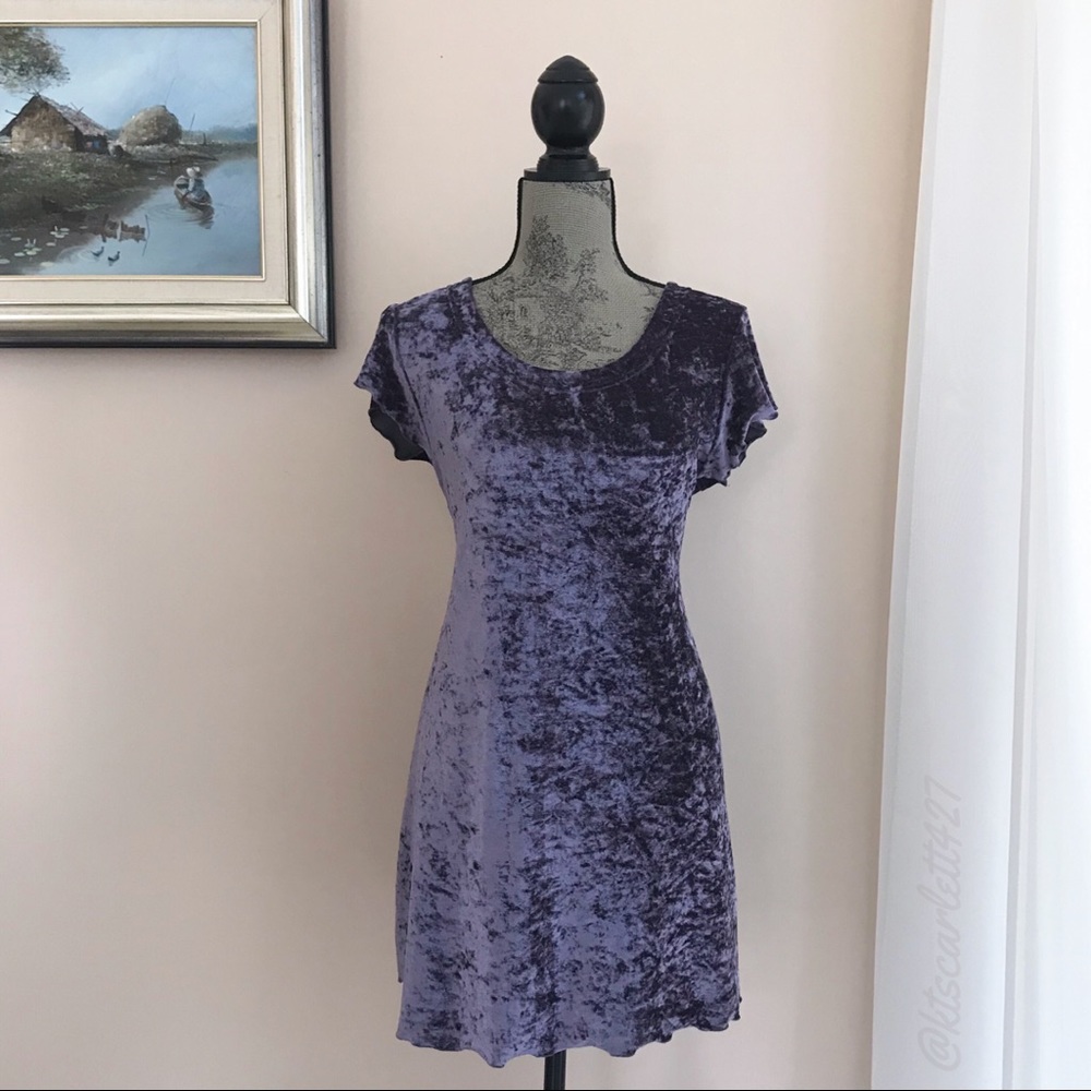 VS Vintage Gold Label Crushed Velvet Babydoll Tee